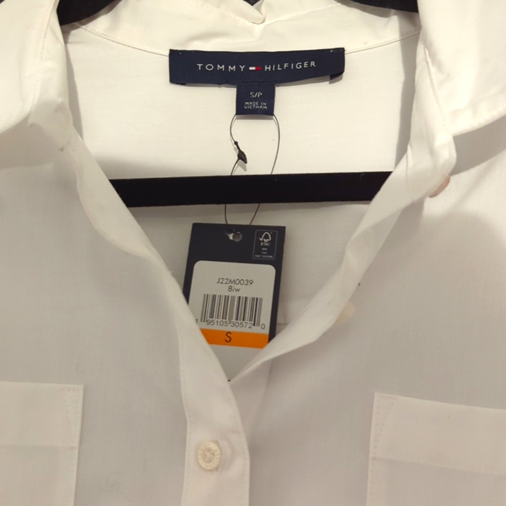 NEW! Easy Care Cotton Tunic Shirt - Picture 4 of 6